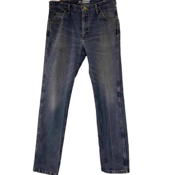 Wrangler Men's Premium Performance Advanced Comfort Cowboy Cut Jeans Size 34 - Picture 1 of 9